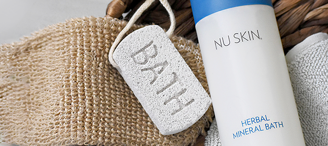 mineral bath Herbal Mineral Bath with pumice